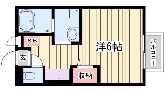 ニューサンハイツの間取り