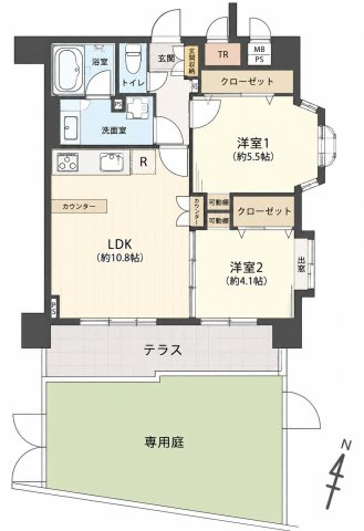 【間取り】 | ミオカステーロ目黒都立大
