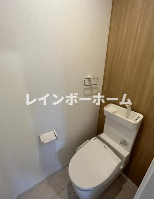 ルアナメゾン馬橋02のトイレ|ゆったりとした空間のトイレです