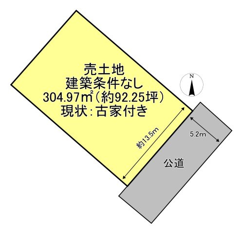 幕山台6丁目　1200万の土地図|間口が広いため陽当たりや風通しのよい間取りが検討しやすく、車の出し入れもラクラク。