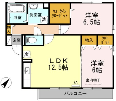 プロスペリテの間取り