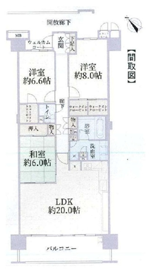 【間取り】 | シーガーデン新浦安A棟