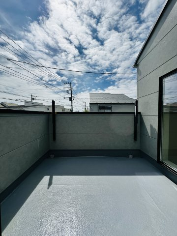 新築戸建　藤沢市辻堂東海岸0115⑥　全6棟のバルコニー