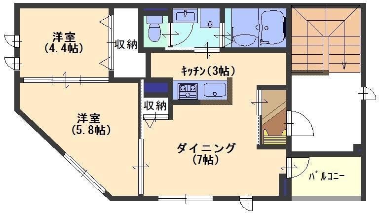 ビアンカ元町の間取り