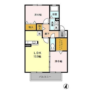 【間取り】 | レスポワール Ⅱ