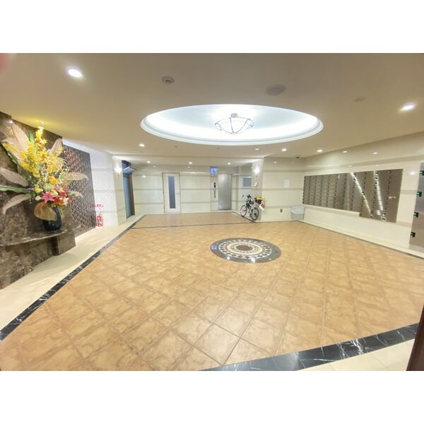 Luxe天王寺のロビー