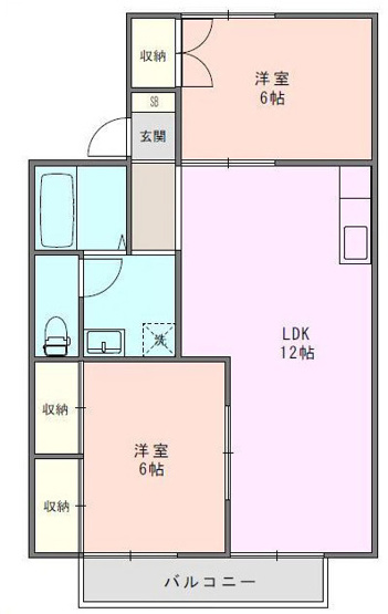 【間取り】 | グランメールＡ