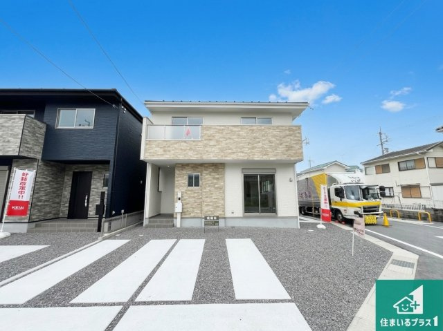 即日案内可能■彦根市正法寺町　第1期　新築一戸建ての外観|お客様に長く安心して住んでいだだける事にこだわった家づくり！住んでからのアフターサービスにもしっかりと取り組んでいます！