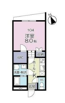 La vie AKEHARA　仲介手数料（賃料の1.10ヵ月）の50％OFF対象物件！の間取り