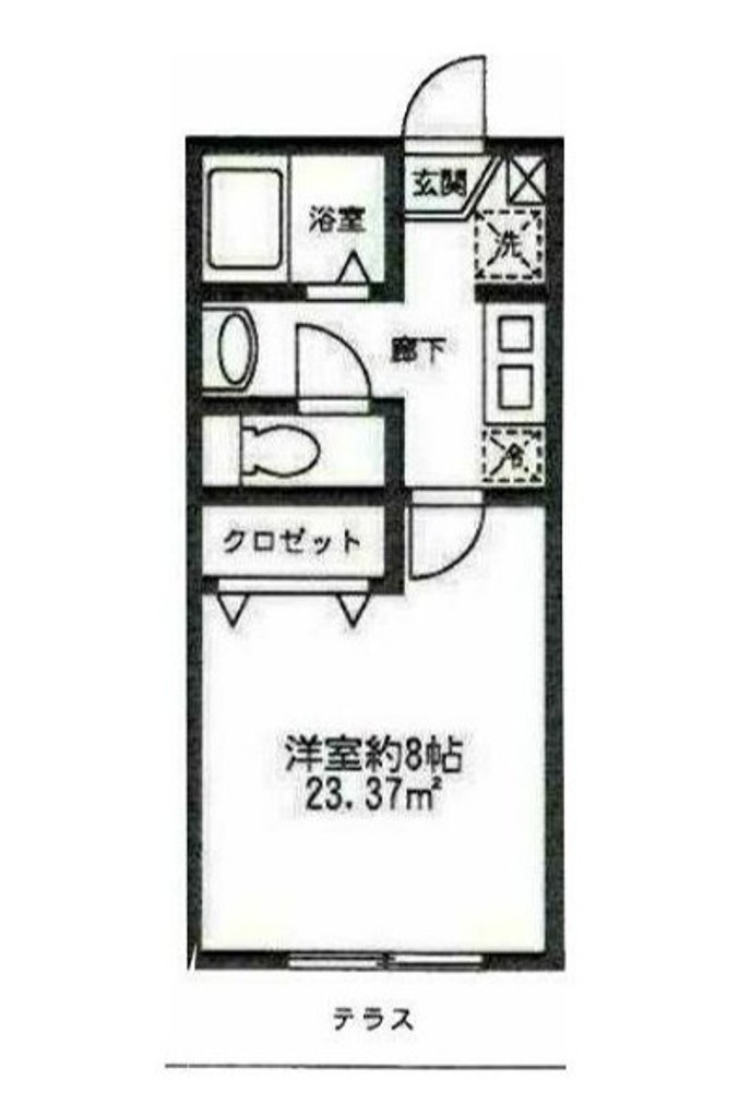 ハイムハマキの間取り