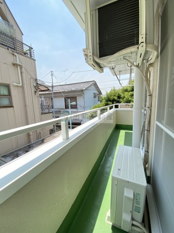 豊島区雑司が谷１丁目の賃貸マンションのバルコニー