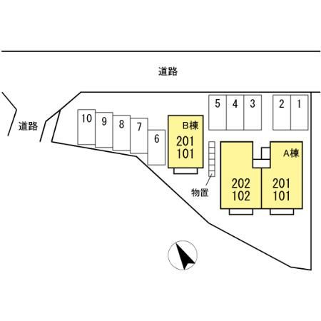 エスペランサ　Ａの区画図