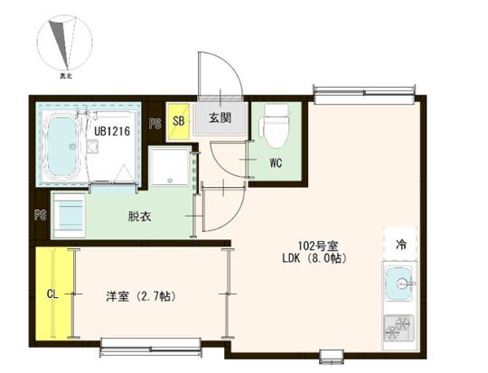 【間取り】 | ハーモニーテラス仲六郷