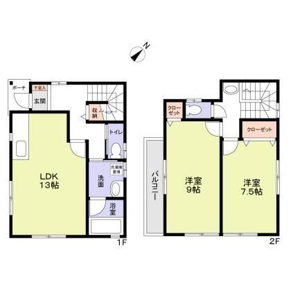 磯子区滝頭２丁目貸家２号棟