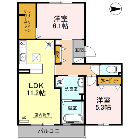 カルミアの間取り|カルミア　間取り