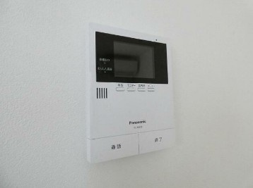 【セキュリティ】 | カーサ　アルプス | モニター付きインターホンで防犯面も安心です！