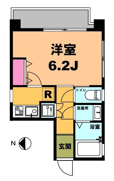 月村マンションＮｏ．２４の間取り