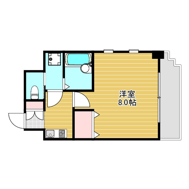 フェアリーコート歌島橋の間取り