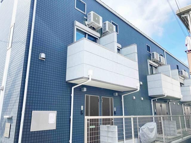 柏市今谷上町のアパートの外観