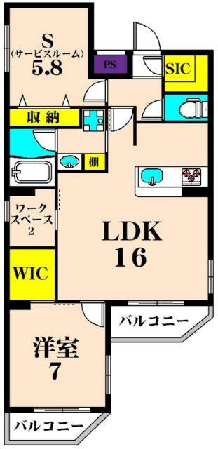 Ｌｉｅｎ（リアン）(リアン)の間取り