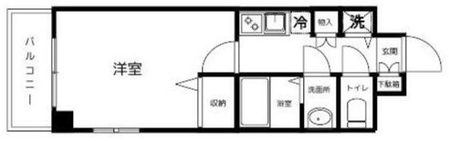 サンフラワー荻窪の間取り