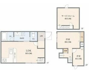 渋谷区本町一丁目戸建ての間取り|≪03-3378-2711≫までお問い合わせください♪