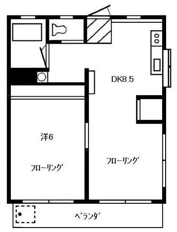 第1富士美マンションの間取り