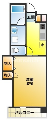 グランシャンブルの間取り