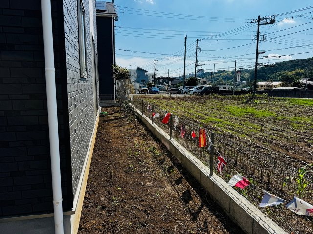 八王子市　宮下町　新築一戸建て　５期の庭|～お庭がございます～