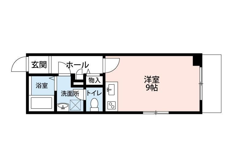 グラシア津田沼Ⅰの間取り