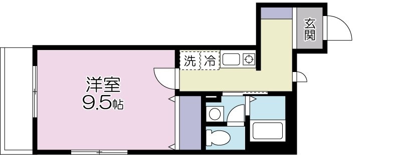 APARUTOMANハクタ　 の間取り|間取りです。