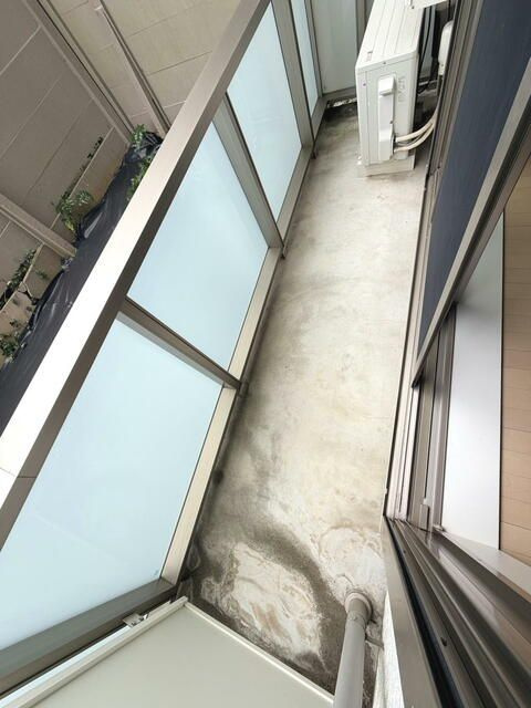 ゲインズヴィル１号館のバルコニー