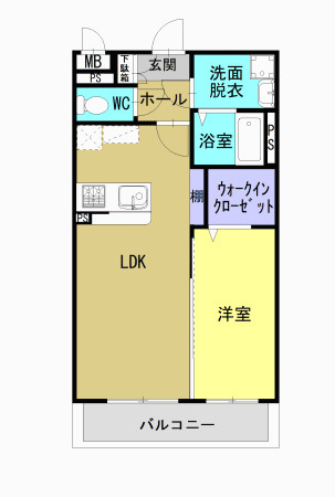 デイジーの間取り