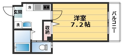 ヴィラパラディス東山の間取り