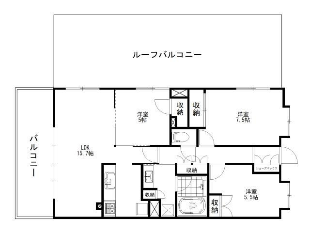 ワコーレシティ神戸元町の間取り