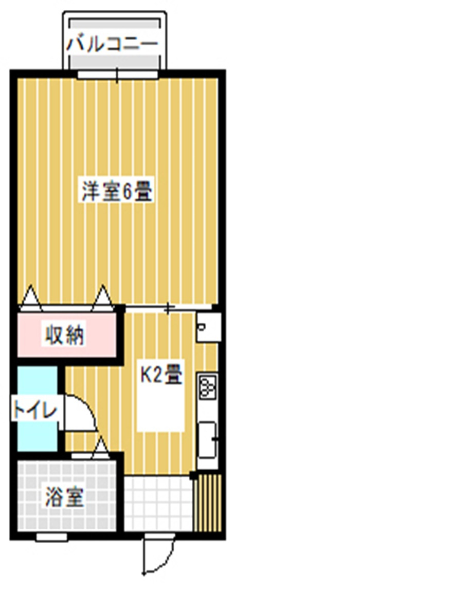 パークハイムの間取り