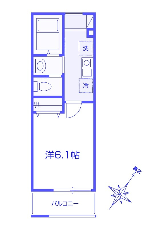 MELDIA春日部の間取り