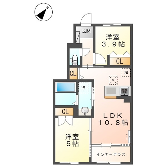 【間取り】 | エステート国立