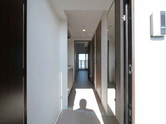 大阪市西淀川区花川２丁目の賃貸マンションの玄関