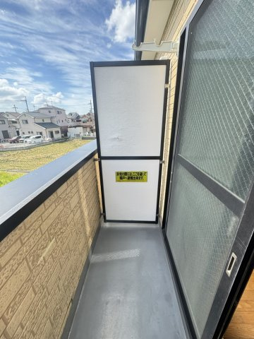 フジパレス木の本のバルコニー