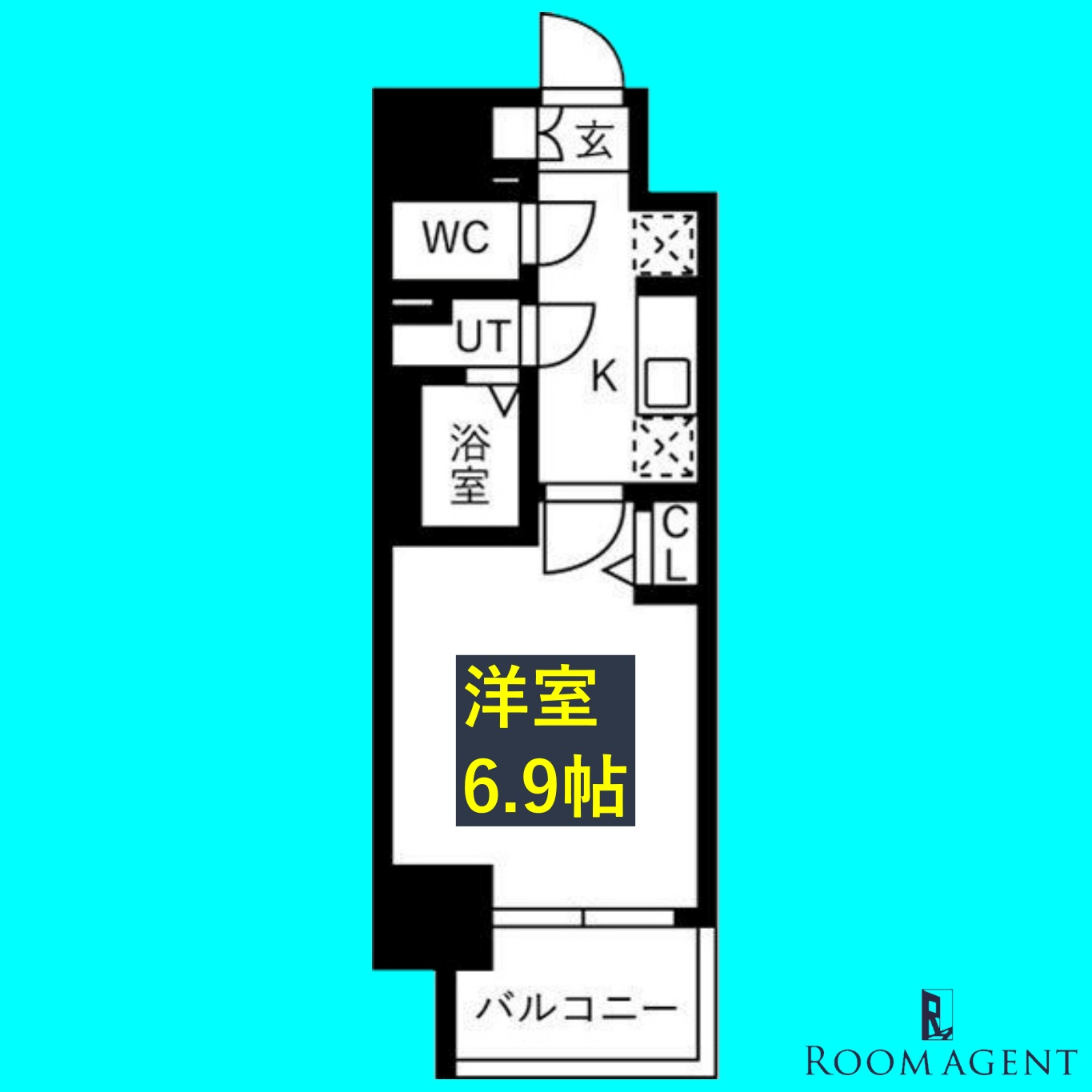 メイクスアート黒川の間取り