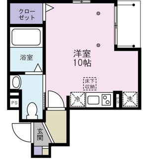 【間取り】 | メゾン・フォンティーヌ | 間取りです。