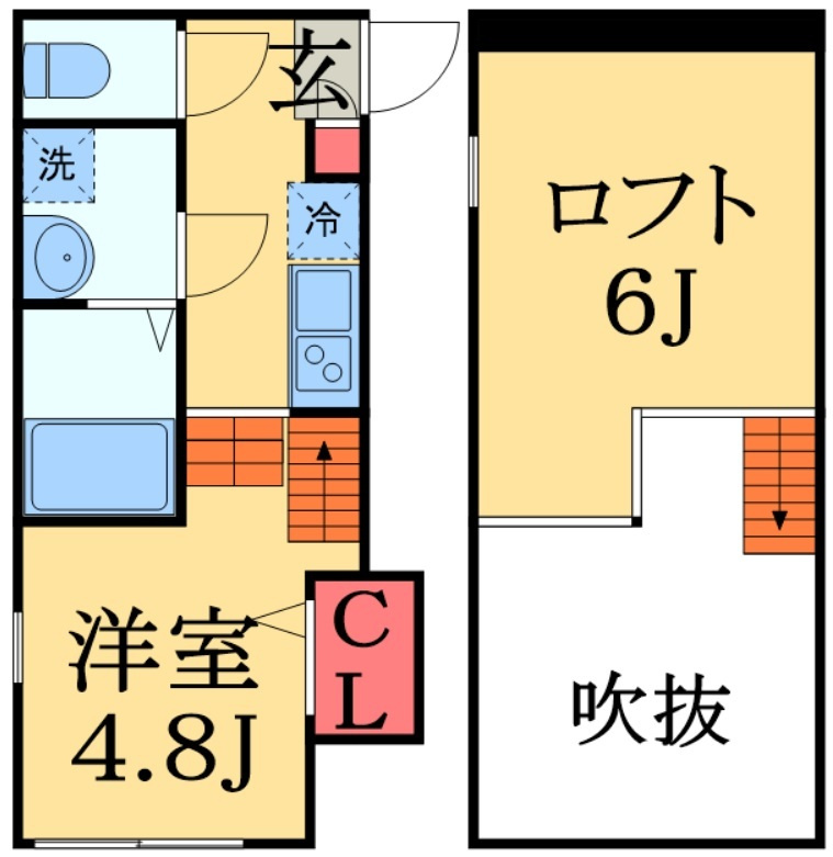 特典：仲介手数料が50％OFFです‼の間取り