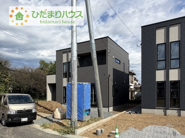【外観】 | 土浦市高岡　新築戸建　1号棟 | 10/22撮影