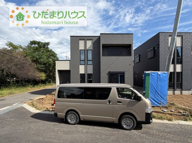 【外観】 | 土浦市高岡　新築戸建　1号棟 | 10/22撮影