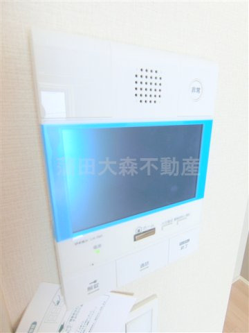 ラクラス蒲田の設備|TVモニター付オートロック　インターホン