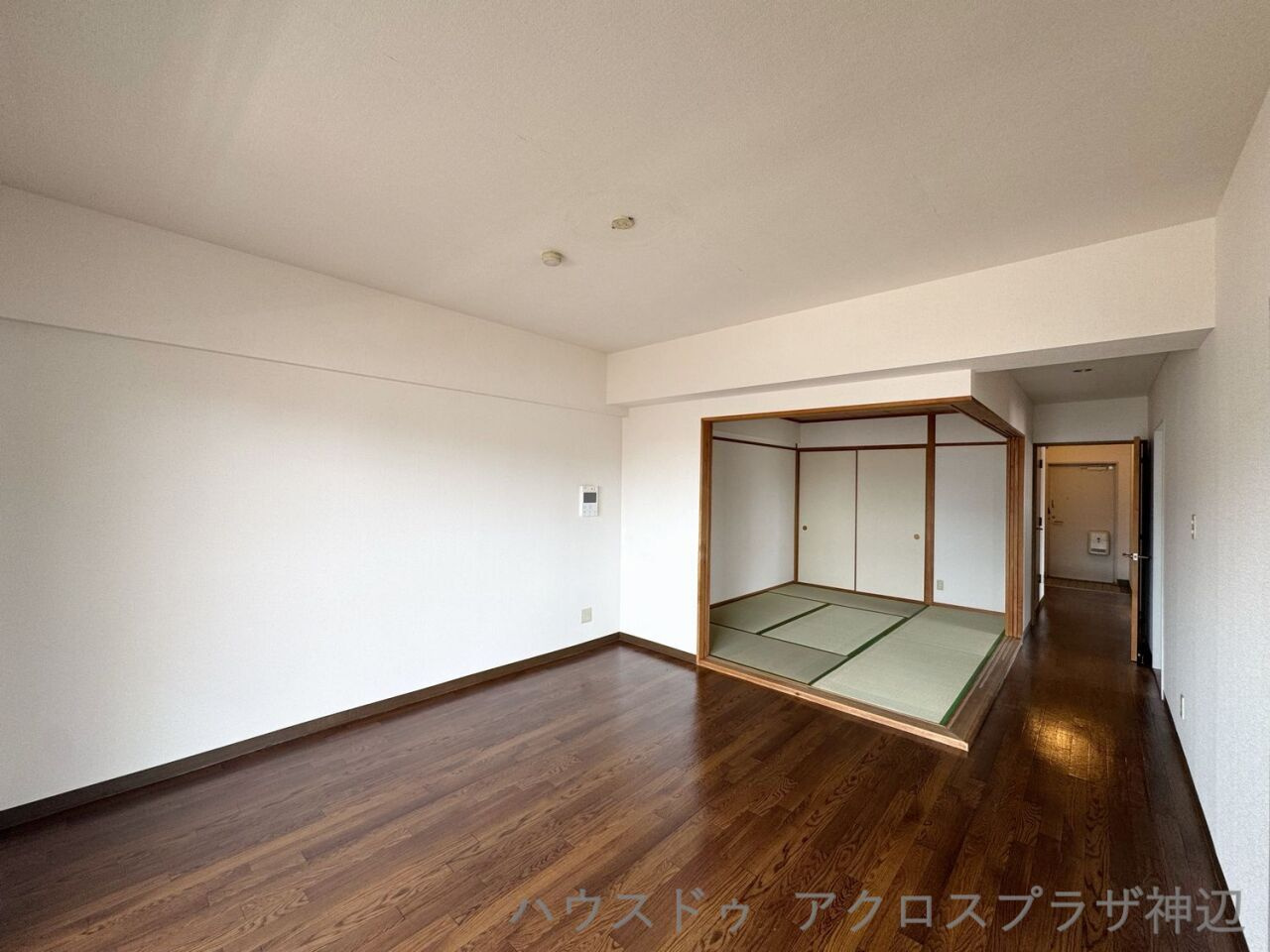 ダイアパレス道三町の居間・リビング|LDには大きめのダイニングテーブルも設置可能。冬は家族でお鍋を囲むのもいいですね