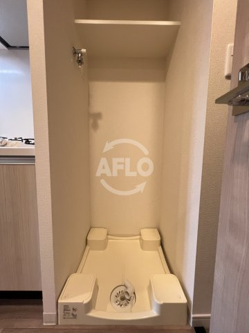 プレミアムコート阿波座WESTのその他|プレミアムコート阿波座WEST　洗濯機置き場