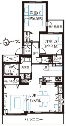 【間取り】 | 杉並和泉ハイム