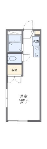 レオパレスタイノハタの間取り